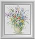 Алмазная живопись Полевые цветы (квадратные камни, полная зашивка) Dream Art (DA-30403, Без подрамника) — фото комплектации набора