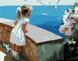 Холст для рисования Ласковое море (MR-Q1237) Mariposa — фото комплектации набора