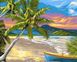 Картина за номерами Безлюдний острів (AS0023) ArtStory — фото комплектації набору