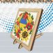 Картина алмазами Квітковий вінок ТМ Алмазна мозаіка (DMW-014) — фото комплектації набору