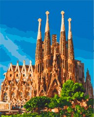 Картина за номерами Саґрада Фамілія. Барселона (11230-AC) ArtCraft (Без коробки)