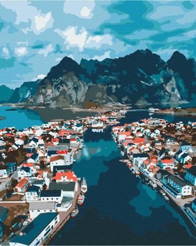 Холст для рисования Норвежские фьорды (BS52474) (Без коробки)