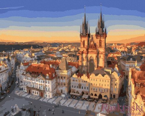 Картина по номерам Панорама на Прагу (BRM36125) фото интернет-магазина Raskraski.com.ua