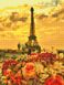 Алмазна мозаїка Париж в квітах Rainbow Art (EJ1226) — фото комплектації набору