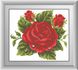 Набор алмазная вышивка Роза в росе (квадратные камни, полная зашивка) Dream Art (DA-30404, Без подрамника) — фото комплектации набора