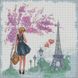 Картина из мозаики Прогулка по Парижу Идейка (AM6044, На подрамнике) — фото комплектации набора