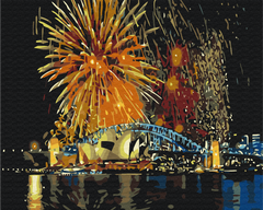 Картины по номерам Сидней празднует (BSM-B52261) фото интернет-магазина Raskraski.com.ua