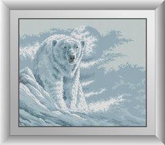 Алмазная мозаика Полярный медведь Dream Art (DA-30799, Без подрамника) фото интернет-магазина Raskraski.com.ua