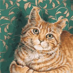 Розмальовка для дорослих Рудий кіт (AS0949) ArtStory (Без коробки)