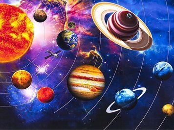 Алмазная мозаика Космическое пространство (У) Диамантовые ручки (GU_177043, На подрамнике) 40 х 50 см фото интернет-магазина Raskraski.com.ua