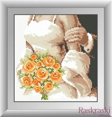 Алмазная живопись Букет невесты Dream Art (DA-30352, Без подрамника) фото интернет-магазина Raskraski.com.ua