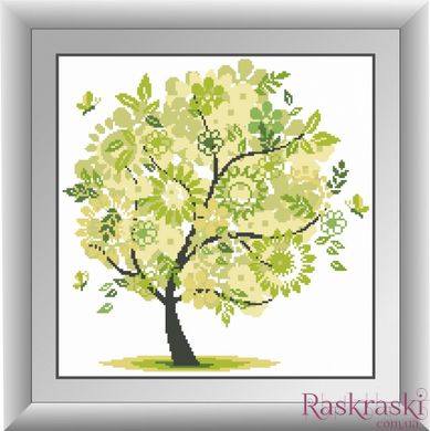 Алмазная живопись Весеннее дерево Dream Art (DA-30313, Без подрамника) фото интернет-магазина Raskraski.com.ua
