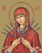 Картина по номерам Богородица Семистрельная (BK-GX23025) (Без коробки)