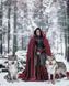 Картина из страз Красная шапочка с волками Никитошка (GJ5112, На подрамнике) — фото комплектации набора