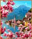 Картина за номерами Цвітіння в Гельштат (NB1310R) Babylon — фото комплектації набору