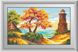 Картина з страз Морський пейзаж (квадратні камені, повна зашивання) Dream Art (DA-30458) — фото комплектації набору