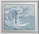 Алмазна мозаїка Полярний ведмідь Dream Art (DA-30799) — фото комплектації набору