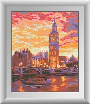 Алмазна мозаїка Лондонський міст Dream Art (DA-30353) 25 х 30 см фото інтернет-магазину Raskraski.com.ua