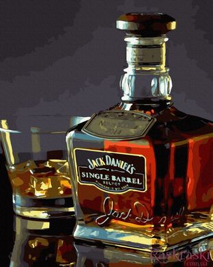 Картина за номерами Jack Daniel's (BK-GX40191) (Без коробки)