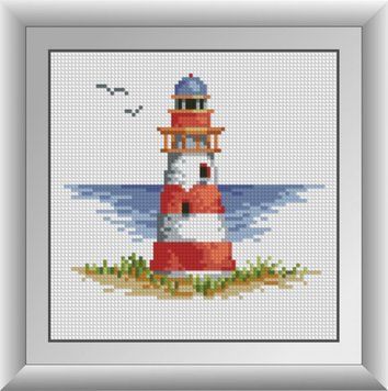 Алмазная живопись Маяк Dream Art (DA-30640, Без подрамника) 20 х 20 см фото интернет-магазина Raskraski.com.ua