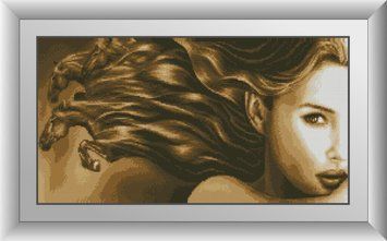 Набор алмазной вышивки Роскошь Dream Art (DA-30850, Без подрамника) 32 x 60 см фото интернет-магазина Raskraski.com.ua