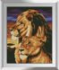 Картина з мозаїки Лев і левиця Dream Art (DA-31150) — фото комплектації набору