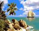 Картина за номерами Піратський острів (AS0262) ArtStory — фото комплектації набору