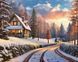 Алмазна мозаїка Дорога в гори з голограмовими стразами My Art (MRT-TNG1726) 40 х 50 см &mdash; фото комплектації набору