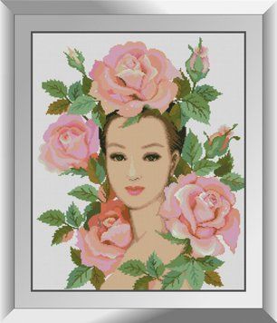 Мозаика алмазная Королева роз Dream Art (DA-31101, Без подрамника) 52 x 63 см фото интернет-магазина Raskraski.com.ua