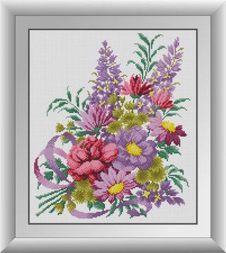 Картина из страз Летнее настроение Dream Art (DA-31001, Без подрамника) 37 x 43 см фото интернет-магазина Raskraski.com.ua