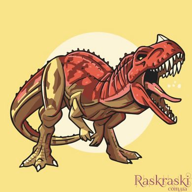 Картина за номерами Цератозавр (ACR-15012-AC) ArtCraft (Без коробки)