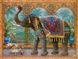 Картина алмазна вишивка Індійський слон ТМ Алмазная мозаика (DM-188) — фото комплектації набору