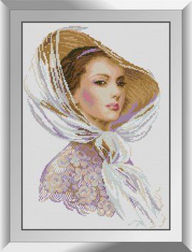 Картина мозаика Сиреневый вечер Dream Art (DA-31352, Без подрамника) 34 x 48 см фото интернет-магазина Raskraski.com.ua