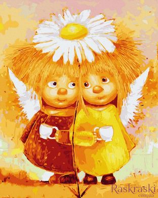 Картина по номерам Пара солнечных ангелов (BRM29976) фото интернет-магазина Raskraski.com.ua