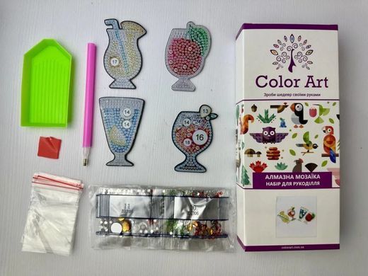 Картина мозаика Магнитики алмазная мозаика Коктейли ColorArt (CLR-FM60, Без подрамника) 0 фото интернет-магазина Raskraski.com.ua