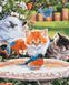 Картина за номерами Три кошеня (AS1019) ArtStory — фото комплектації набору