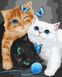Раскраска по номерам Пушистые котята ©Kira Corporal (KH4370) Идейка — фото комплектации набора