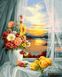 Картина по номерам Цветы у окна (BRM31249) — фото комплектации набора