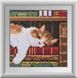 Алмазна картина Кошеня на книжковій полиці (без коробки) Dream Art (DA-30363M) 17 х 17 см &mdash; фото комплектації набору