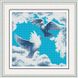 Набор алмазная мозаика Голуби (квадратные камни, полная зашивка) Dream Art (DA-30408, Без подрамника) — фото комплектации набора