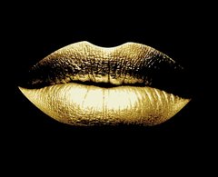 Раскраска для взрослых Золотые губы (ART-B-3060) Artissimo фото интернет-магазина Raskraski.com.ua