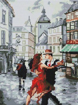 Алмазная мозаика Чувственный танец ColorArt (CLR-PST433, На подрамнике) 30 х 40 см фото интернет-магазина Raskraski.com.ua