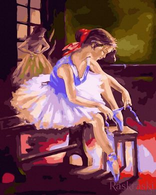 Картина за номерами За лаштунками балету (BRM43391) фото інтернет-магазину Raskraski.com.ua