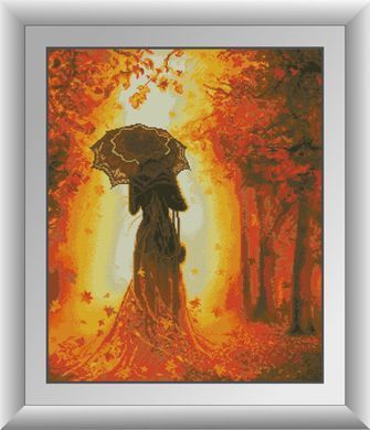 Алмазна мозаїка Осіння мелодія Dream Art (DA-30643) 55 х 67 см фото інтернет-магазину Raskraski.com.ua