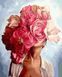 Алмазна картина Дівчина в квітах з голограмових страз My Art (MRT-TNG1036) 40 х 50 см &mdash; фото комплектації набору