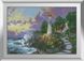 Картина из страз Маяк на закате Dream Art (DA-31153, Без подрамника) — фото комплектации набора
