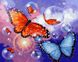 Картина по номерам Волшебные бабочки (BRM22072) — фото комплектации набора