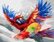 Картины по номерам Яркий попугай (BRM32663) — фото комплектации набора