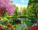 Рисование по номерам Вишневый сад (MR-Q2196) Mariposa — фото комплектации набора