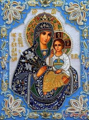 Алмазная техника Икона Дева Мария с Иисусом My Art (MRT-TN860, На подрамнике) фото интернет-магазина Raskraski.com.ua
